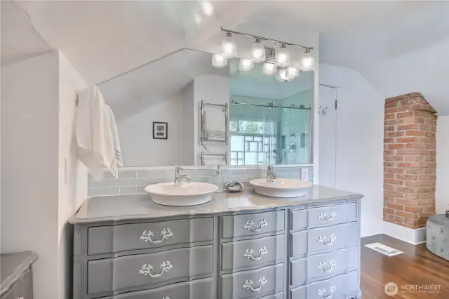 Primary Bathroom Upstairs