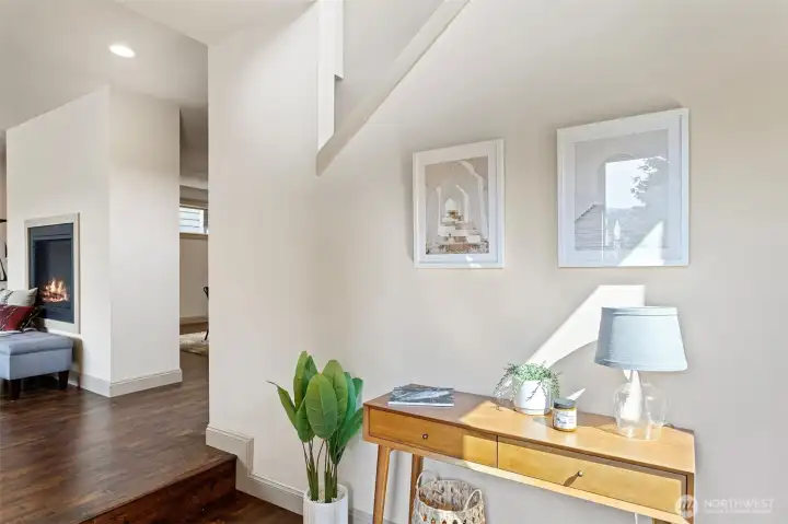 Welcoming front foyer.