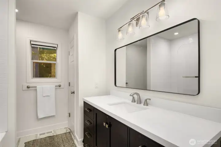 Second bathroom on the main floor