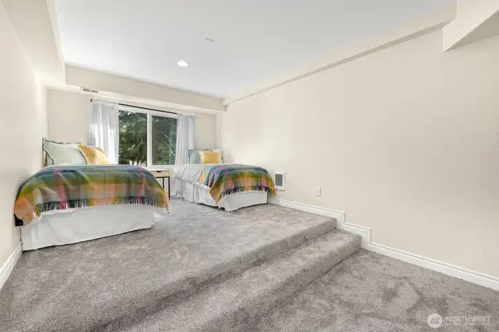 This room has always been used as a 5th bedroom but could also be a flex space, game room, craft room etc. Brand new carpet.
