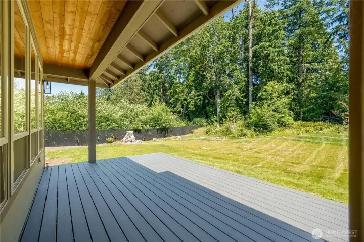 covered deck