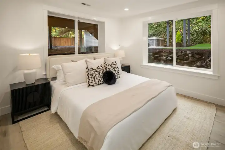 Downstairs bedroom 1.