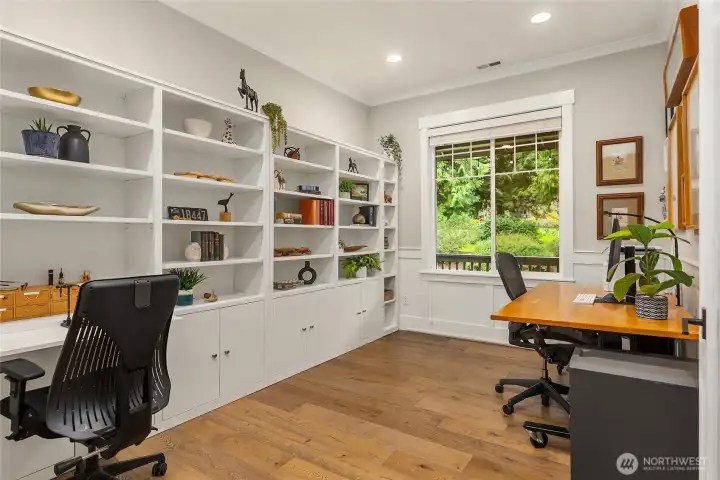 A perfect home office ideal for remote work.