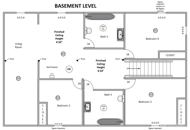Floor Plan-Main Level