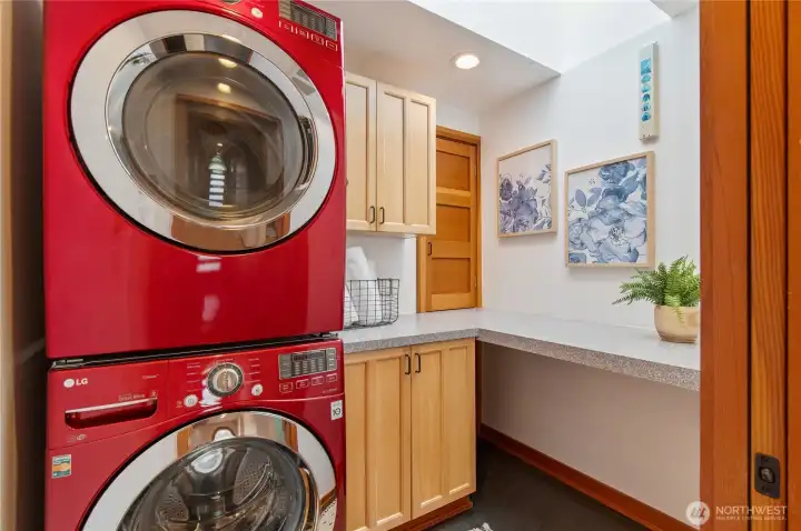 Main Floor laundry space.
