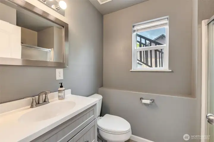 Downstairs 3/4 bath