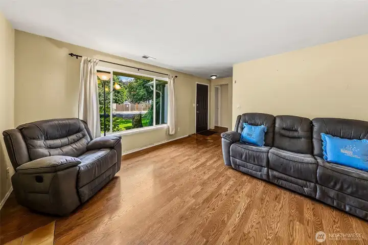 Entry and Living room