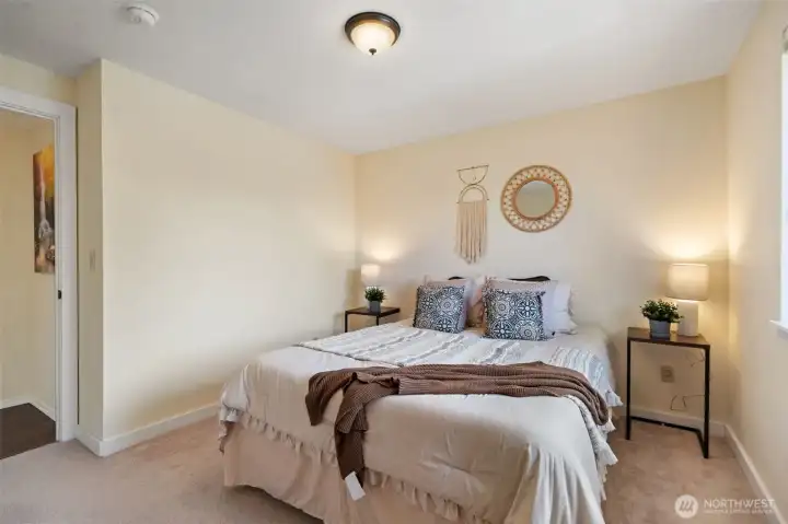 2 of 2 guest bedrooms does