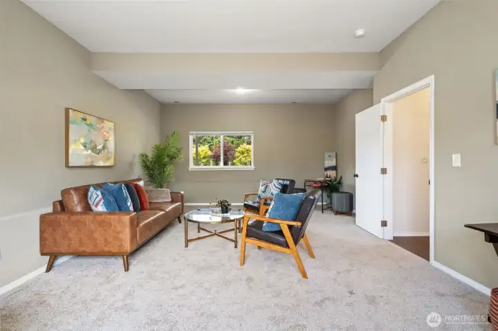 Check out the downstairs space