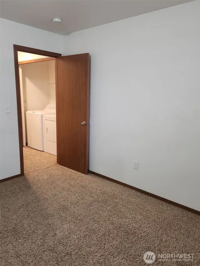 Washer/dryer in hallways