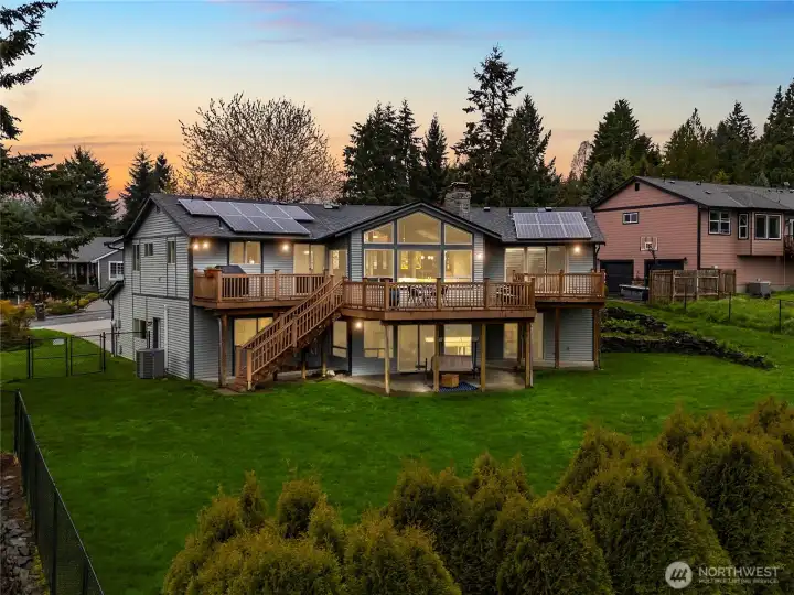 This beautiful home with its stunning views are ready for its new owners to come and make it their own.