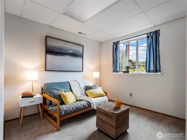 This shows one of the smallest rooms in the house.