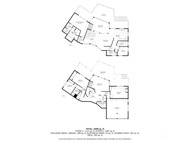 Combined floor plan