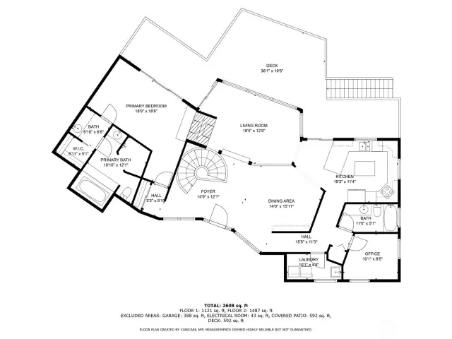 Main floor plan