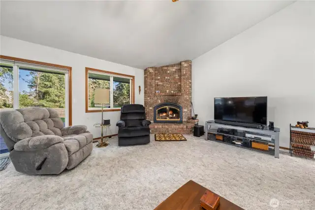 Family Room off the kitchen