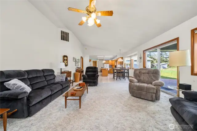 Family Room off the kitchen
