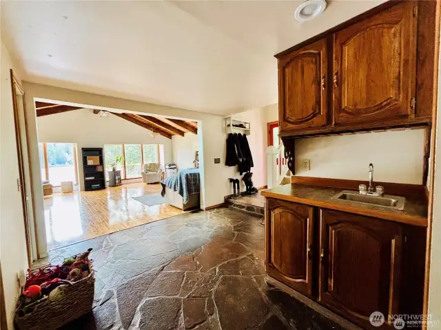 Entry view to Living Room