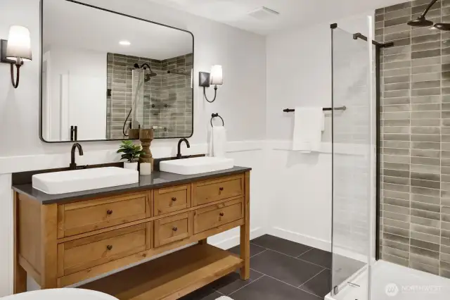 Primary spa bathroom