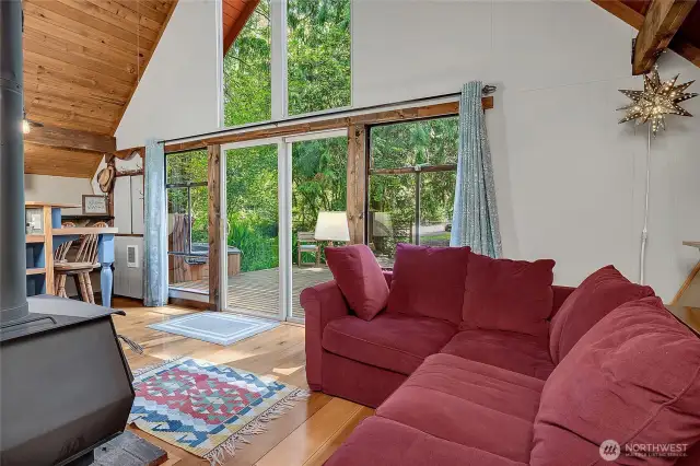 Truly a comfortable spot to unplug and rejuvenate.