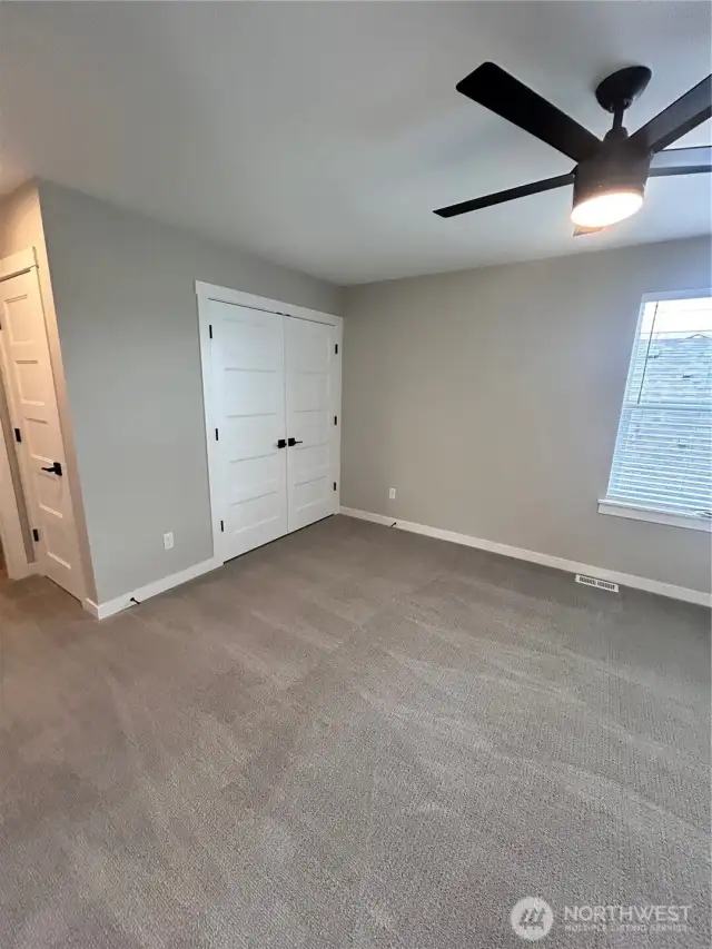 Laundry is located on the second floor. Some owners have upgraded and added a second washer/dryer hood-up in the garage. *previous build