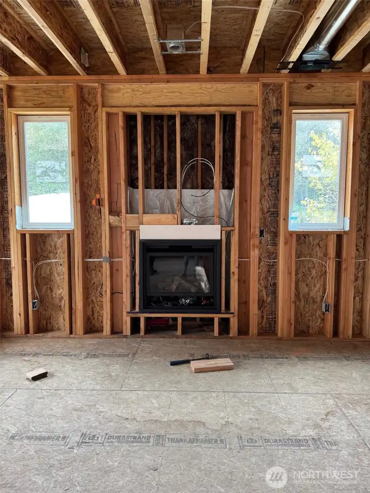 Construction photo 9/10/25 - Living Room