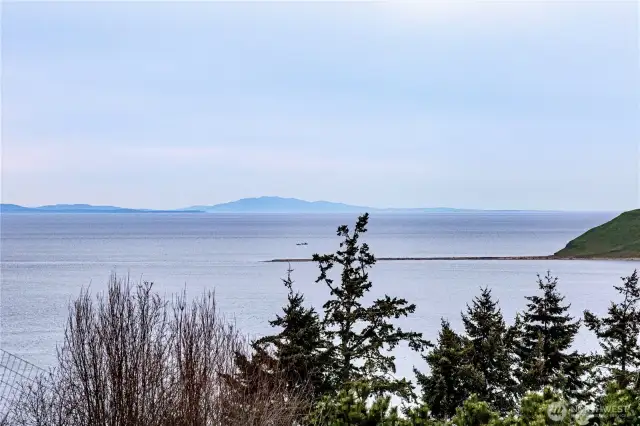 View from neighbor's deck. There will be a similar view from the subject property.