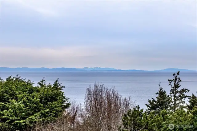 View from neighbor's deck. There will be a similar view from the subject property.