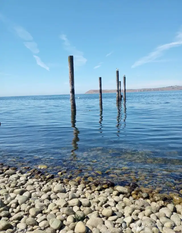 View from community beach area.