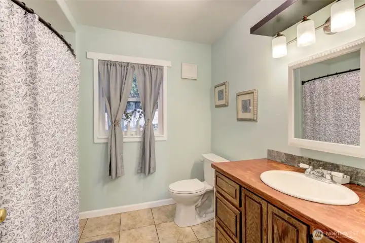 Main floor bathroom