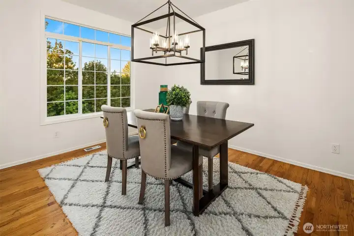 Formal dining room.