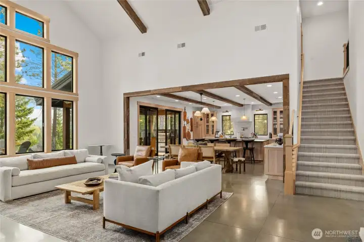 Open floor plan