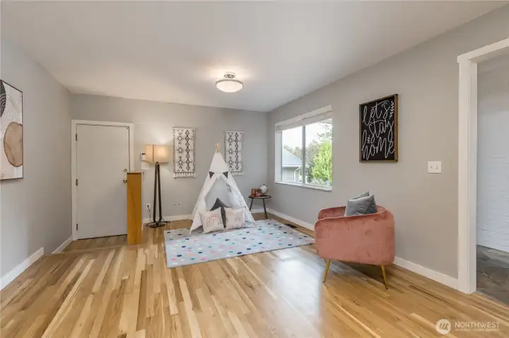 Central family room/flex area