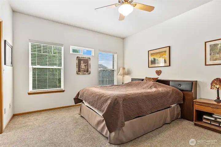 Primary Bedroom with en suite and walk-in closet