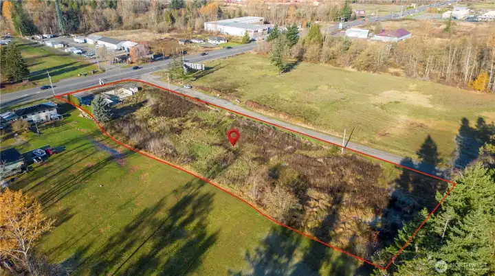 Aerial, Vacant Land, Bellingham
