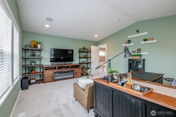 Currently home office & media room (surround sound!)