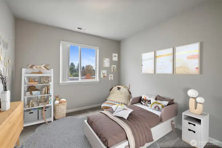 Virtually Staged. Bedroom #4