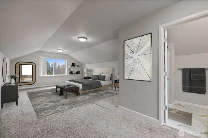 Virtually Staged. Possible 2nd Primary Suite on 3rd floor