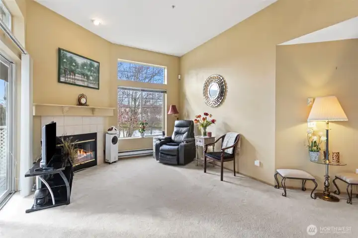 Open floor plan with room for your personal touches.