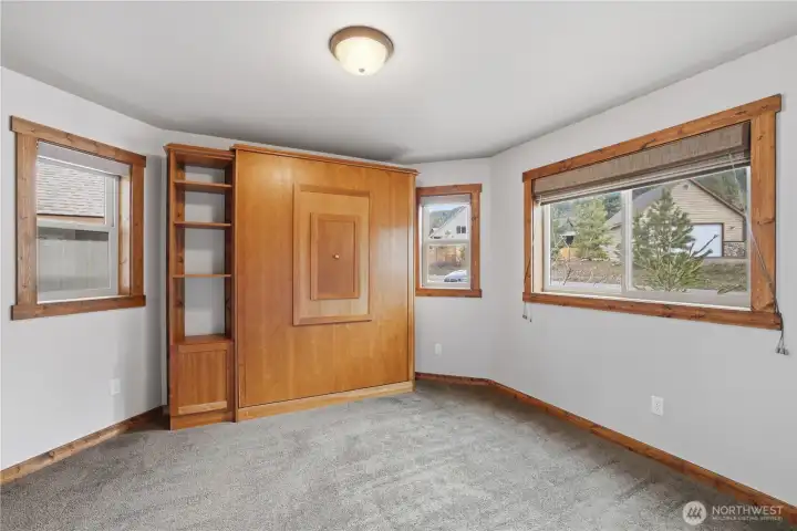 Bedroom 1 w/Murphy Bed/Desk