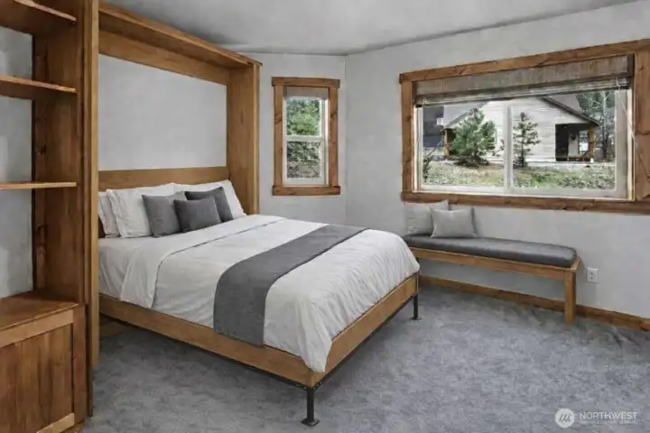Bedroom 1 w/Murphy Bed