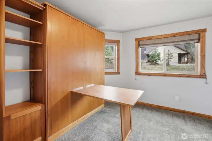 Bedroom 1 w/Murphy Bed/Desk