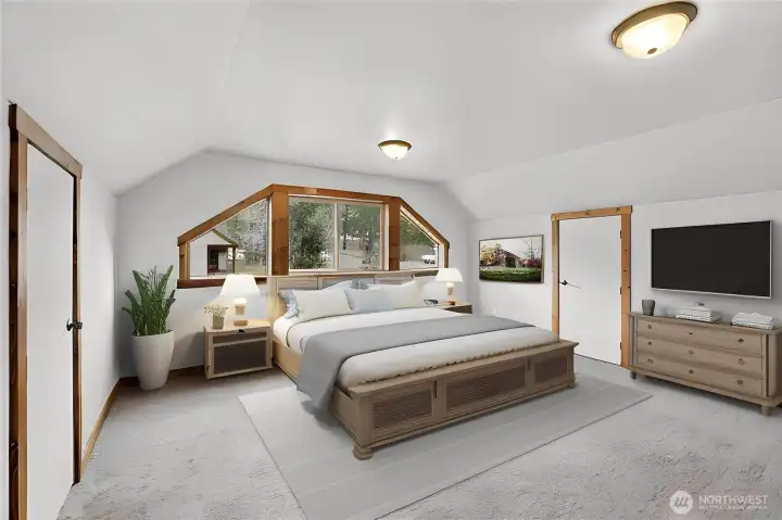 Virtually Staged Bedroom 3