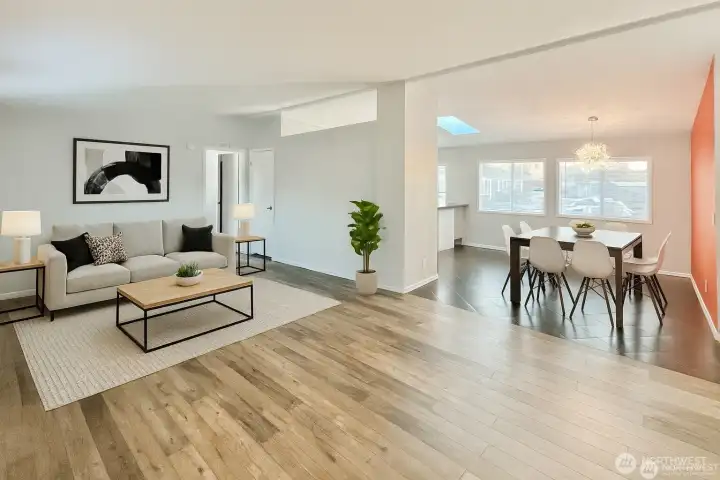 Open concept living at is finest with excellent light throughout