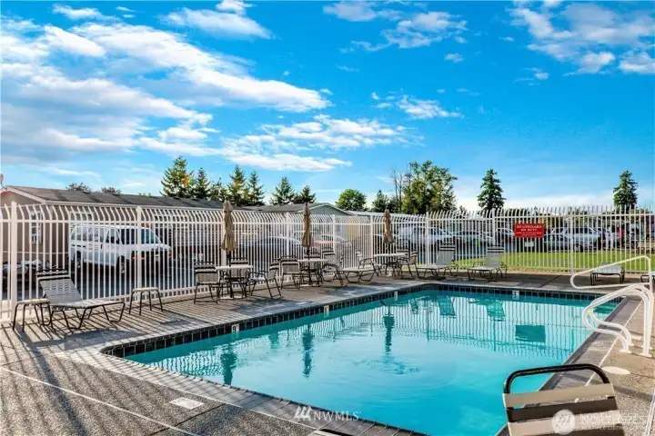 Onsite pool!