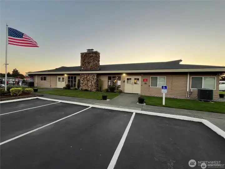 Clubhouse with nightly activities and space for events