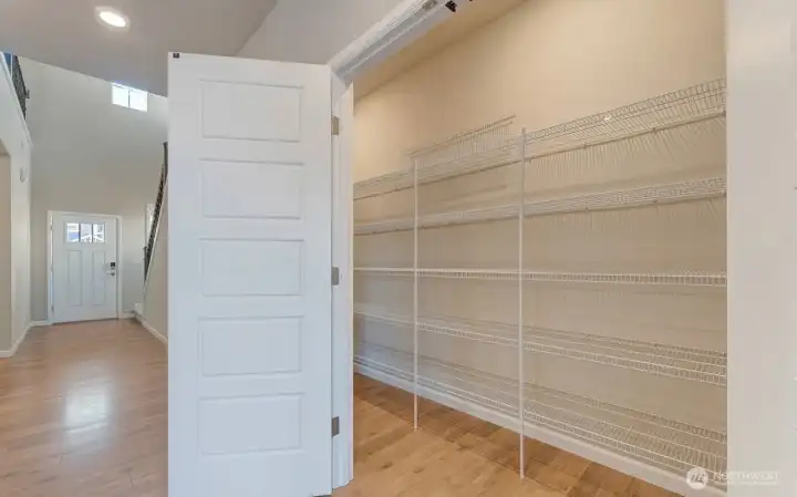 Biggest Pantry... more space you can't see.