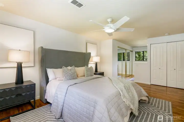 Spacious Primary bedroom