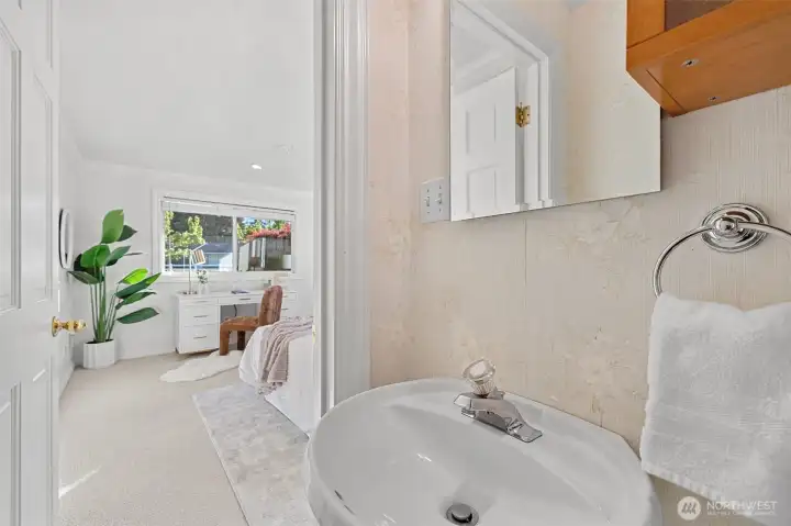 Half-Bath off of Bedroom #4.
