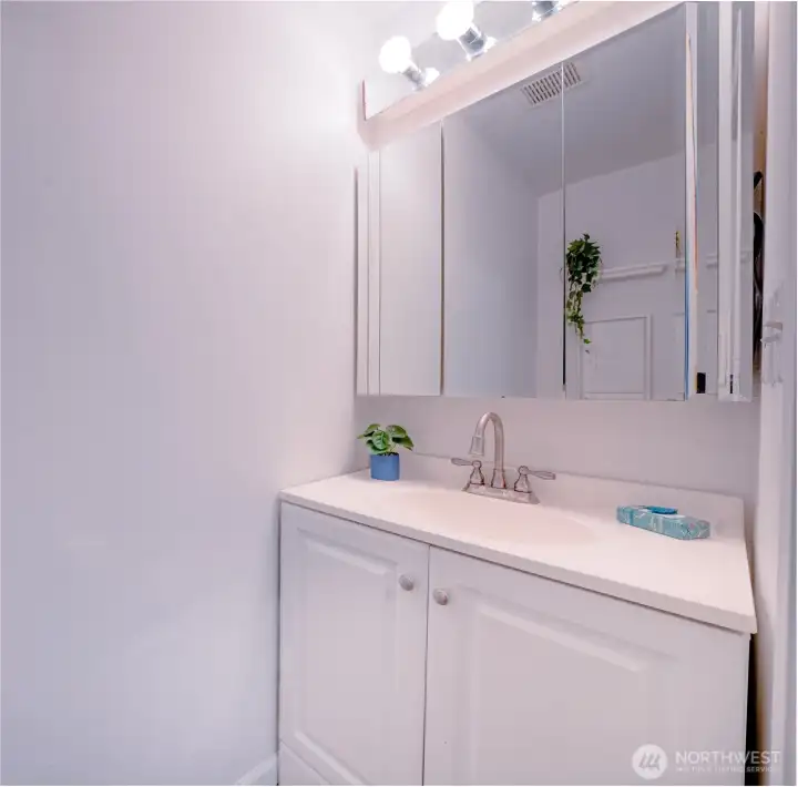 Primary half bath