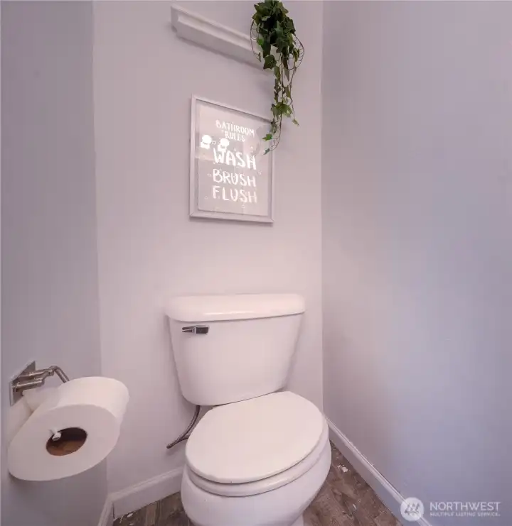 Primary half bath